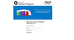 Desktop Screenshot of mscampus.cesi.fr